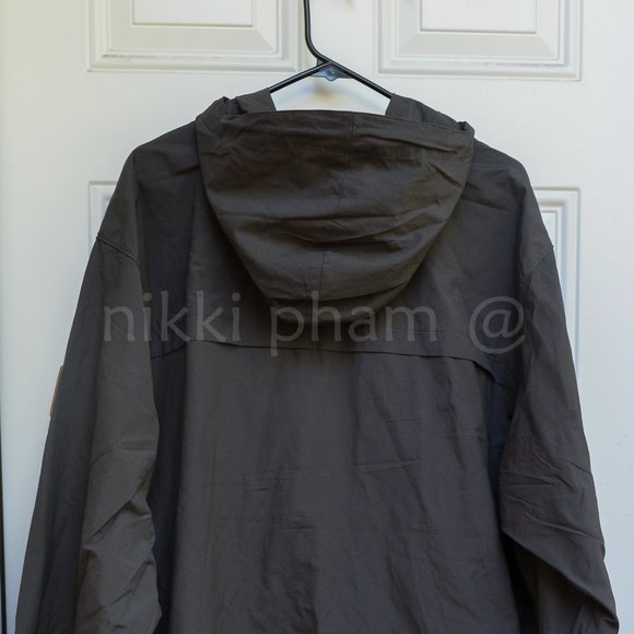 NWT Columbia Men's Peak Wheeler Lodge Windbreaker  IN GRAY - Picture 5 of 6